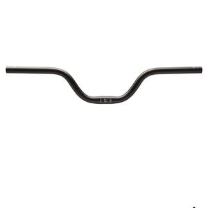 Riser Handlebar For Mountain, Road, & Hybrid Bikes Black 25.4mm 100mm Rise